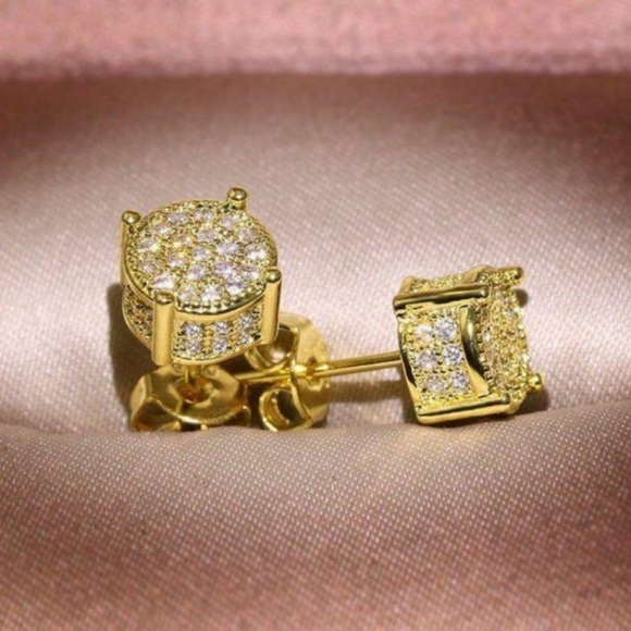 18kt gold earrings - Picture 4 of 4